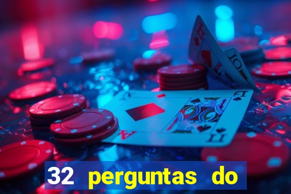 32 perguntas do livro do destino